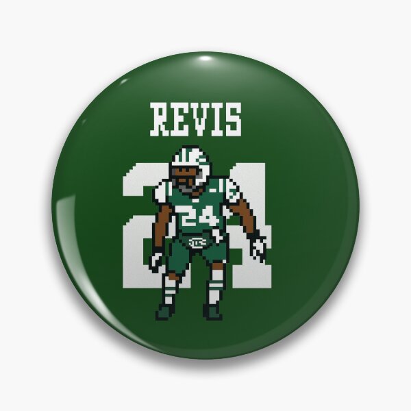 Item preview, Darrelle Revis 8-Bit Pixel Art – Revis Island Lockdown designed and sold by TheArtOfCar.
