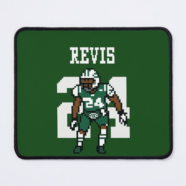 Item preview, Darrelle Revis 8-Bit Pixel Art – Revis Island Lockdown designed and sold by TheArtOfCar.