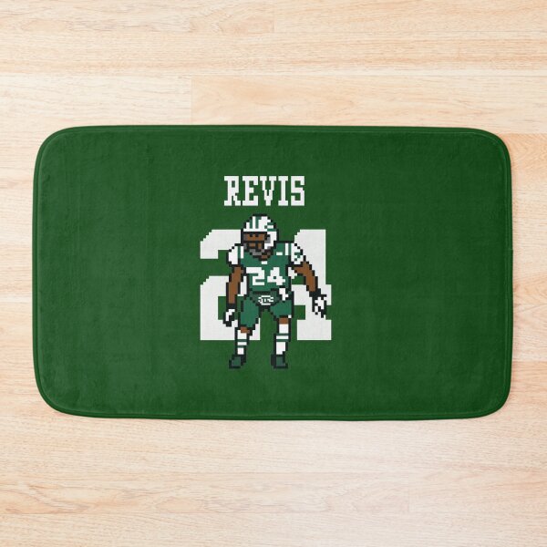 Item preview, Darrelle Revis 8-Bit Pixel Art – Revis Island Lockdown designed and sold by TheArtOfCar.