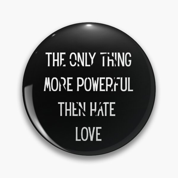 Item preview, Love Is Stronger Than Hate designed and sold by Doodle_Craze.