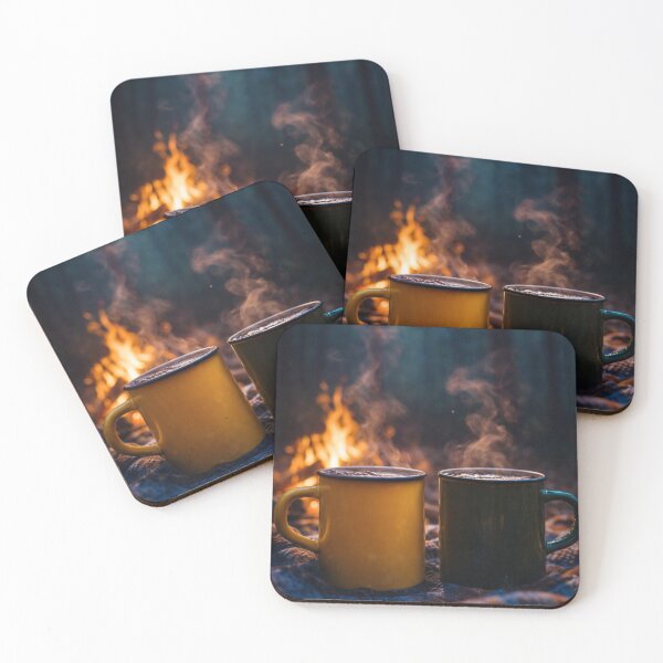Item preview, Cozy Campfire Coffee designed and sold by ArtByKapil.