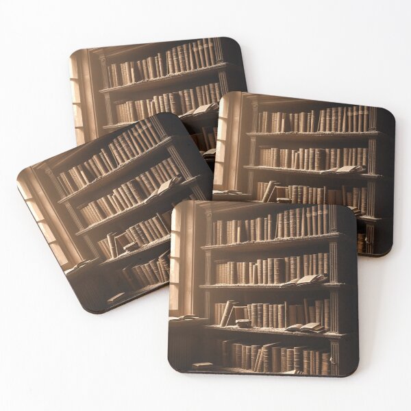 Item preview, Dusty Bookshelf of Forgotten Journals designed and sold by semenol.