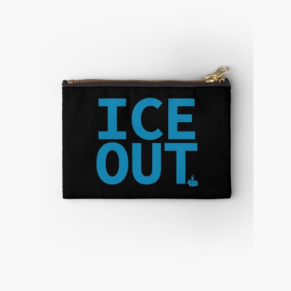 Item preview, ICE OUT - Middle Finger (blue) designed and sold by Thelittlelord.