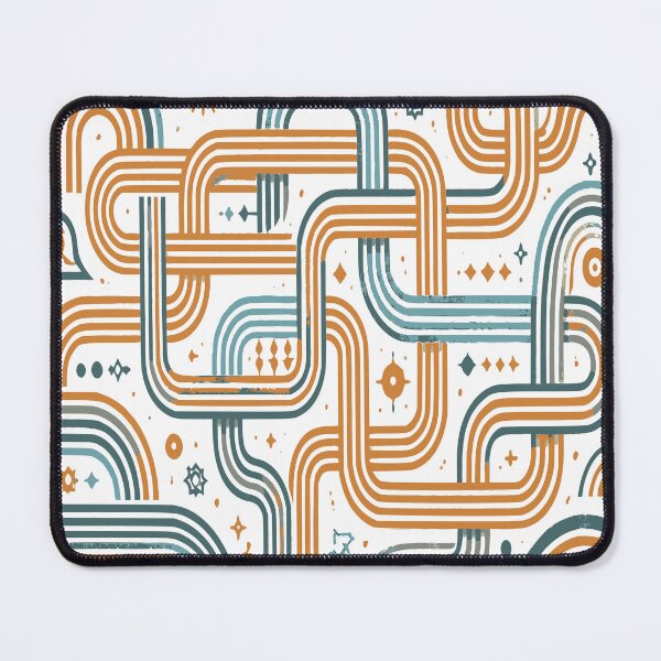 Item preview, Joy Loops Playful Line Maze Art designed and sold by zamew.