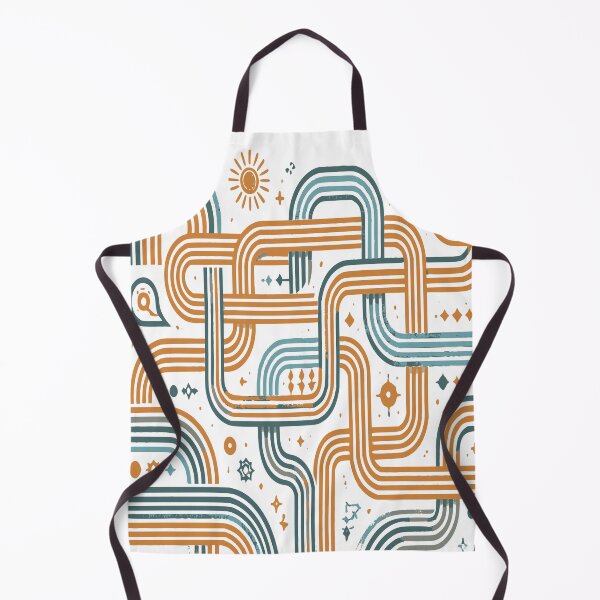 Item preview, Joy Loops Playful Line Maze Art designed and sold by zamew.