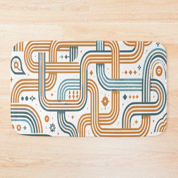 Item preview, Joy Loops Playful Line Maze Art designed and sold by zamew.