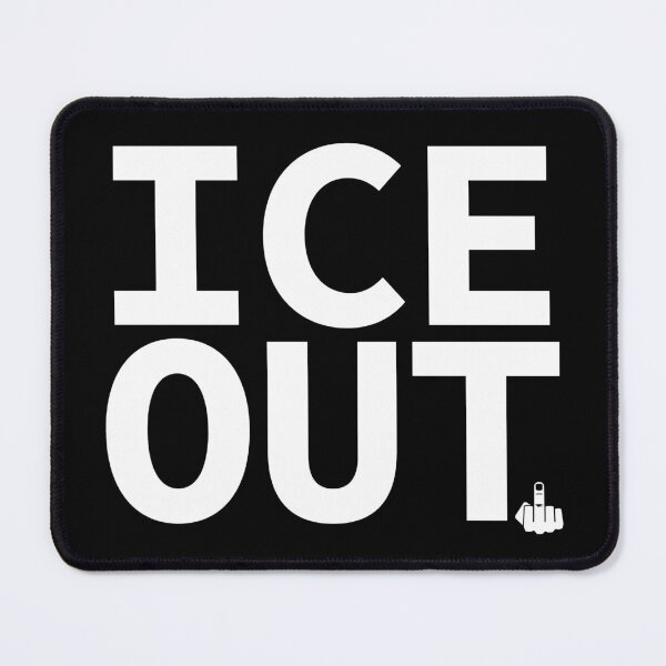 Item preview, ICE OUT - Middle Finger (white) designed and sold by Thelittlelord.