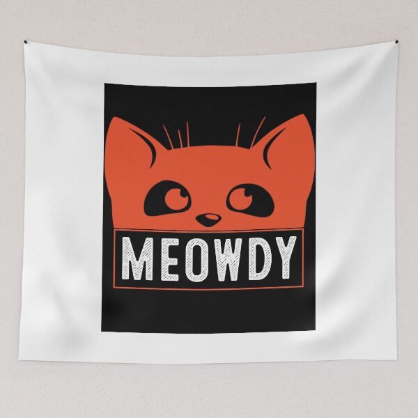 Item preview, Meowdy designed and sold by karmastore.