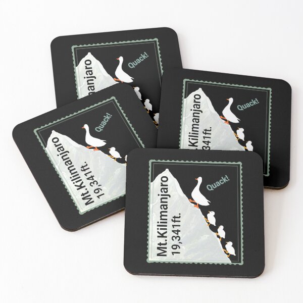 Item preview, Funny ducks climbing Mount Kilimanjaro. Quack! designed and sold by MiFree.