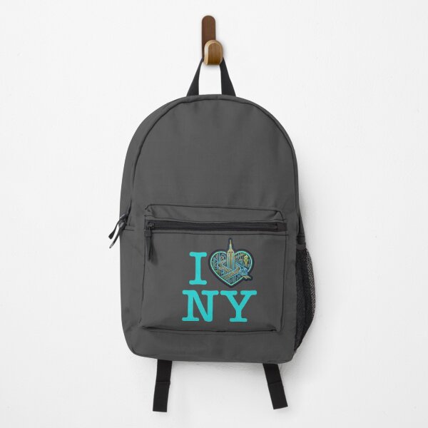 Item preview, I Love NY - Modern Landmark Heart Edition designed and sold by CleverCulture.