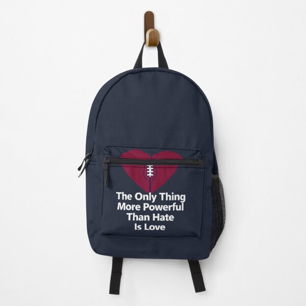 Item preview, The Only Thing More Powerful Than Hate Is Love Football Heart Graphic Design designed and sold by Uglyandcute.