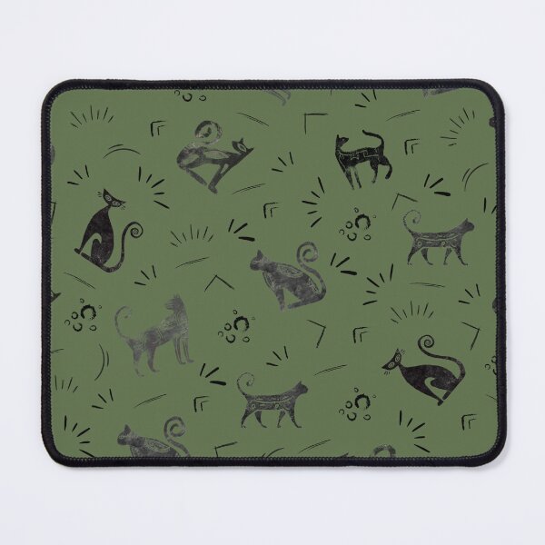 Item preview, Cave Art Cats on Reseda Green  designed and sold by KSimpson838.