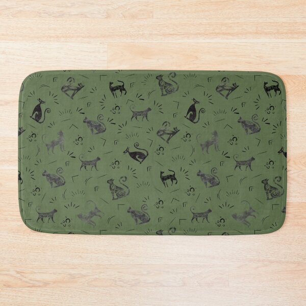 Item preview, Cave Art Cats on Reseda Green  designed and sold by KSimpson838.