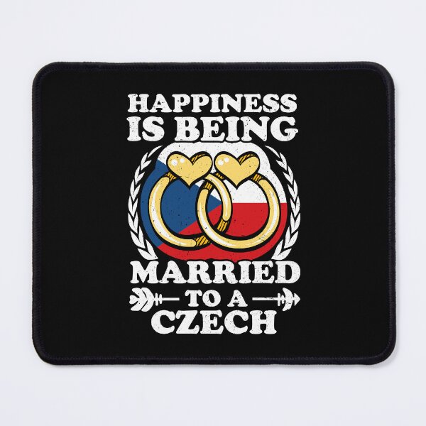 Item preview, Happiness Is Being Married To A Czech designed and sold by GabbyKash.