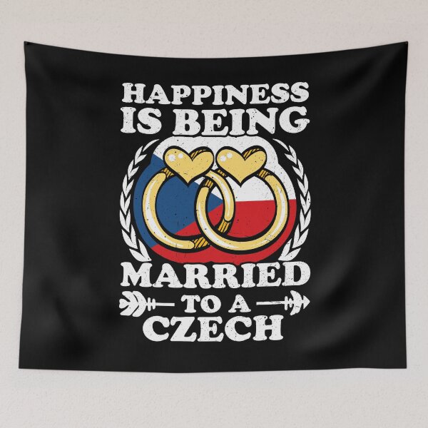 Item preview, Happiness Is Being Married To A Czech designed and sold by GabbyKash.
