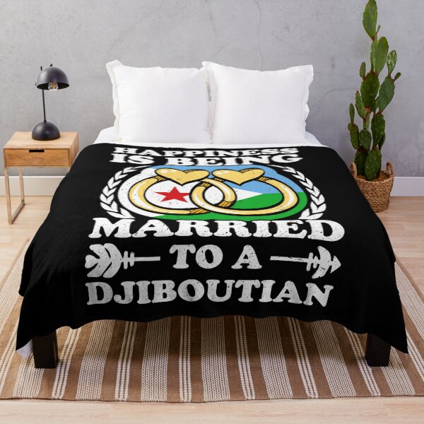 Item preview, Happiness Is Being Married To A Djiboutian designed and sold by GabbyKash.