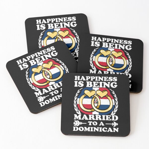 Item preview, Happiness Is Being Married To A Dominican Republic designed and sold by GabbyKash.