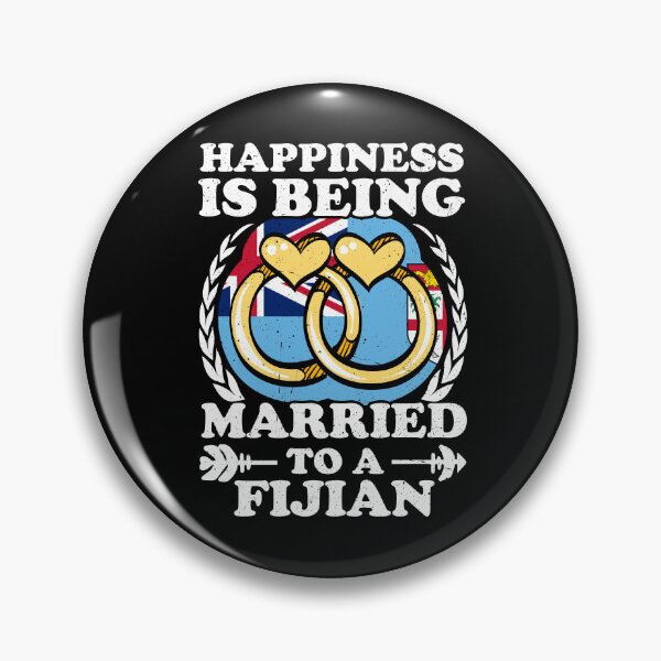 Item preview, Happiness Is Being Married To A Fijian designed and sold by GabbyKash.