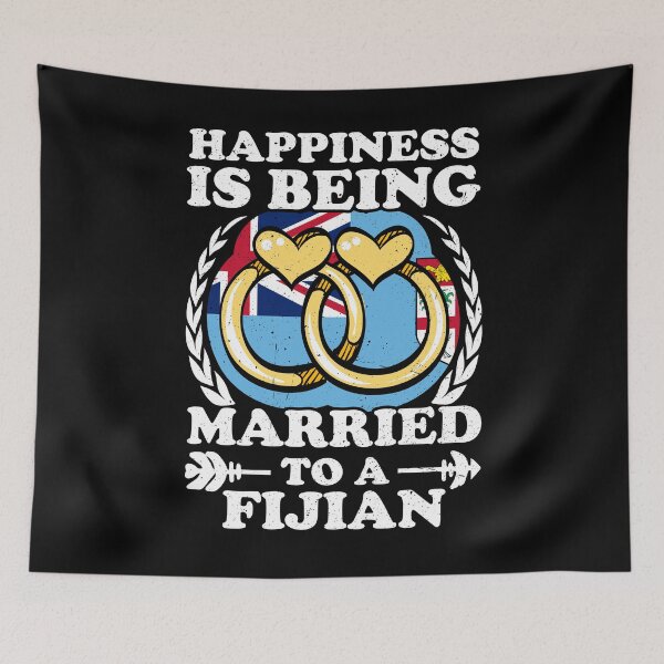 Item preview, Happiness Is Being Married To A Fijian designed and sold by GabbyKash.