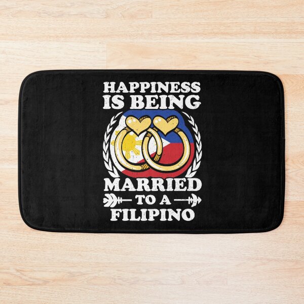 Item preview, Happiness Is Being Married To A Filipino designed and sold by GabbyKash.