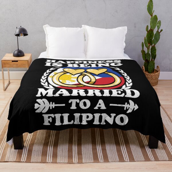 Item preview, Happiness Is Being Married To A Filipino designed and sold by GabbyKash.