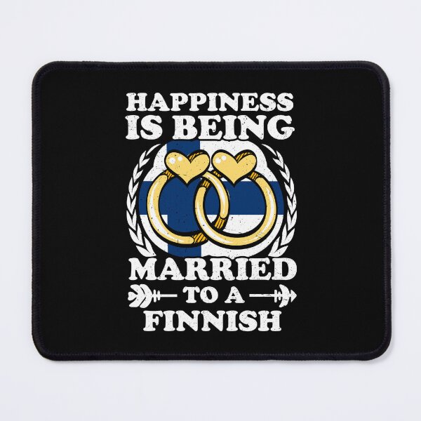 Item preview, Happiness Is Being Married To A Finnish designed and sold by GabbyKash.