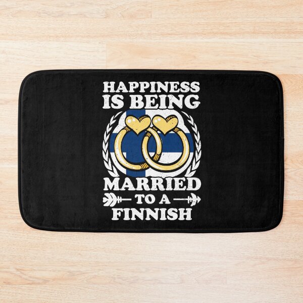 Item preview, Happiness Is Being Married To A Finnish designed and sold by GabbyKash.