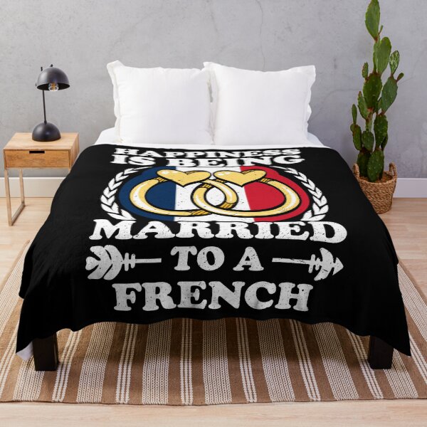 Item preview, Happiness Is Being Married To A French designed and sold by GabbyKash.