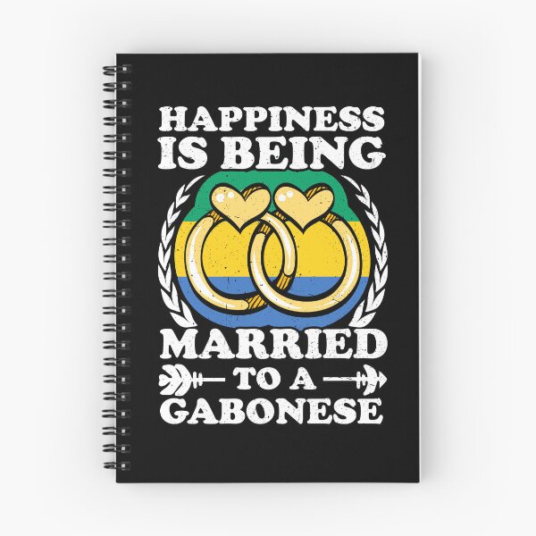 Item preview, Happiness Is Being Married To A Gabonese designed and sold by GabbyKash.