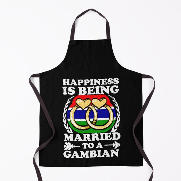 Item preview, Happiness Is Being Married To A Gambian designed and sold by GabbyKash.