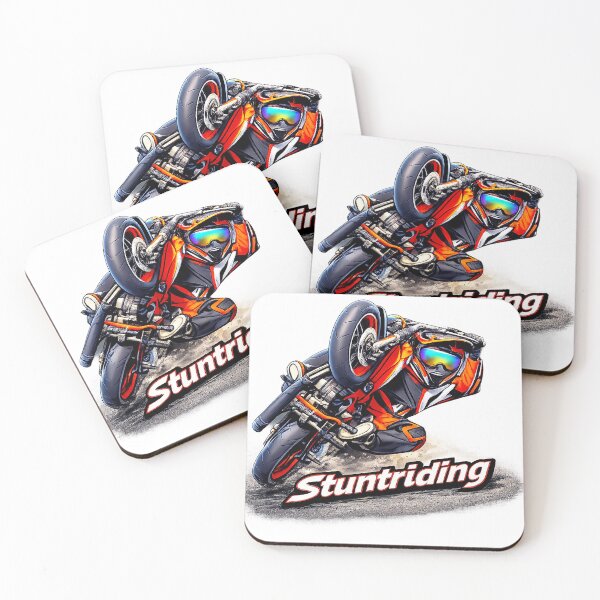 Item preview, Stunt Riding Motorcycle – Extreme Sportbike Action Design designed and sold by Duivan.