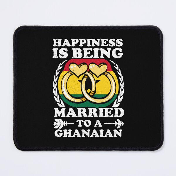 Item preview, Happiness Is Being Married To A Ghanaian designed and sold by GabbyKash.