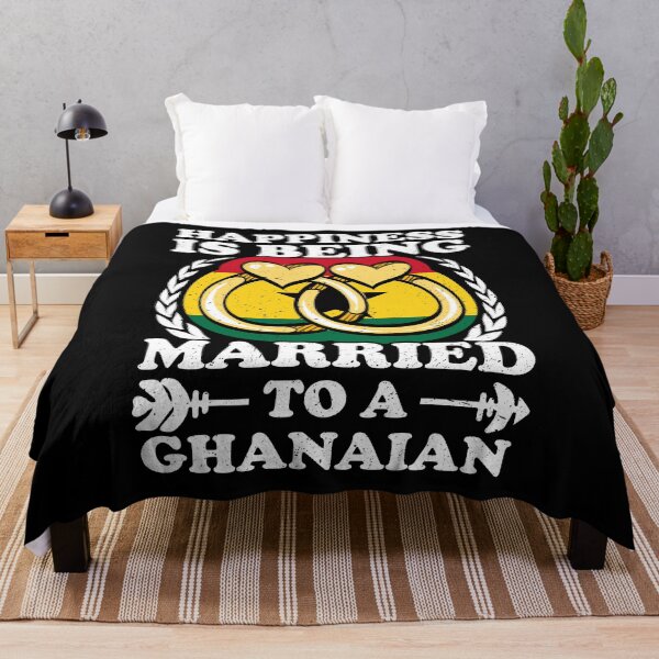 Item preview, Happiness Is Being Married To A Ghanaian designed and sold by GabbyKash.