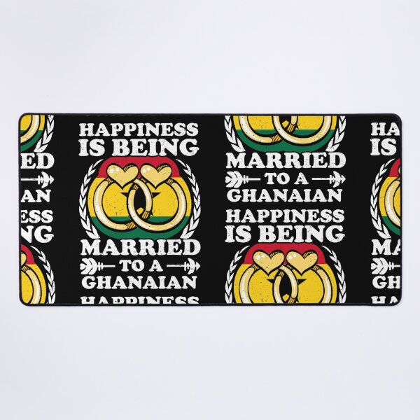 Item preview, Happiness Is Being Married To A Ghanaian designed and sold by GabbyKash.