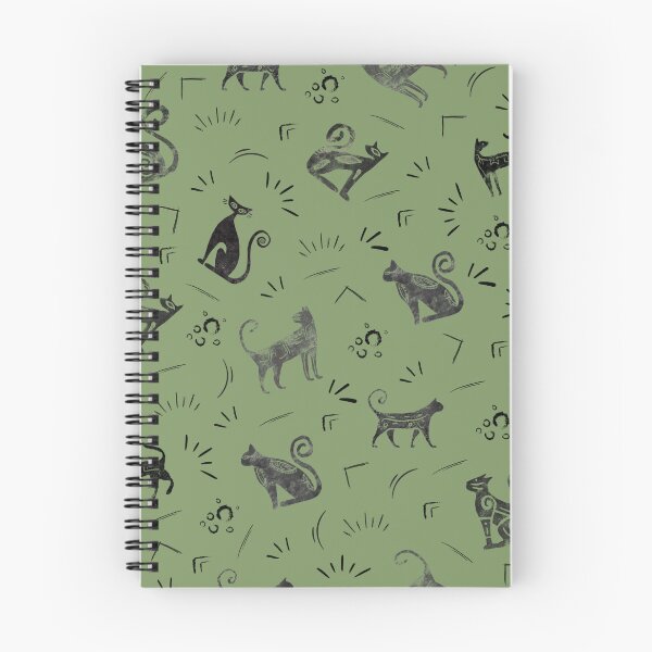 Item preview, Cave Art Cats on Green  designed and sold by KSimpson838.
