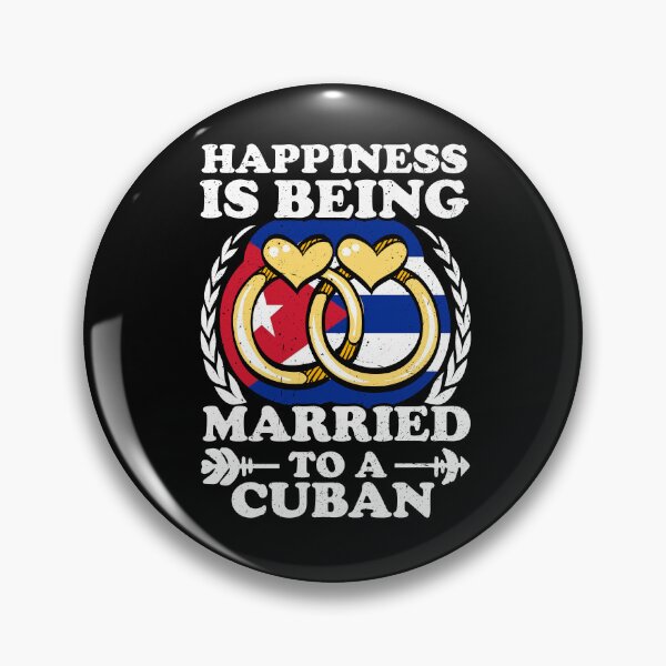 Item preview, Happiness Is Being Married To A Cuban designed and sold by GabbyKash.