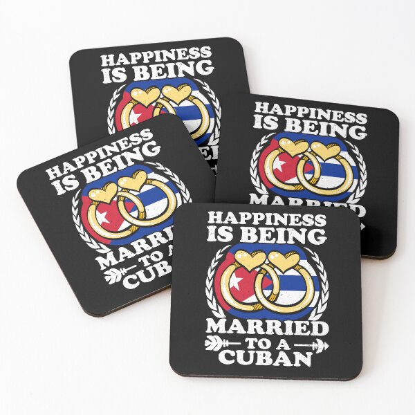 Item preview, Happiness Is Being Married To A Cuban designed and sold by GabbyKash.