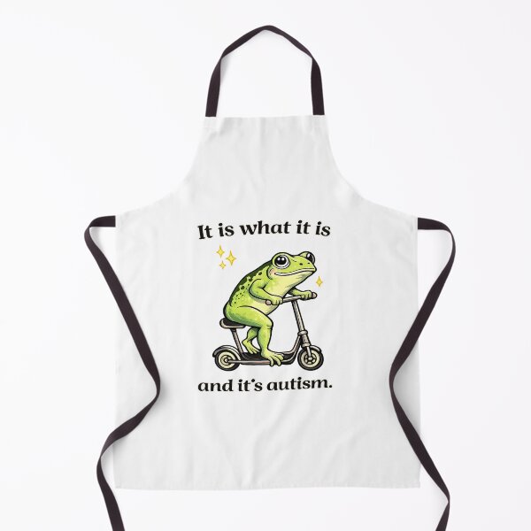Item preview, It is what it is — Frog meme designed and sold by QuirkDesignD.