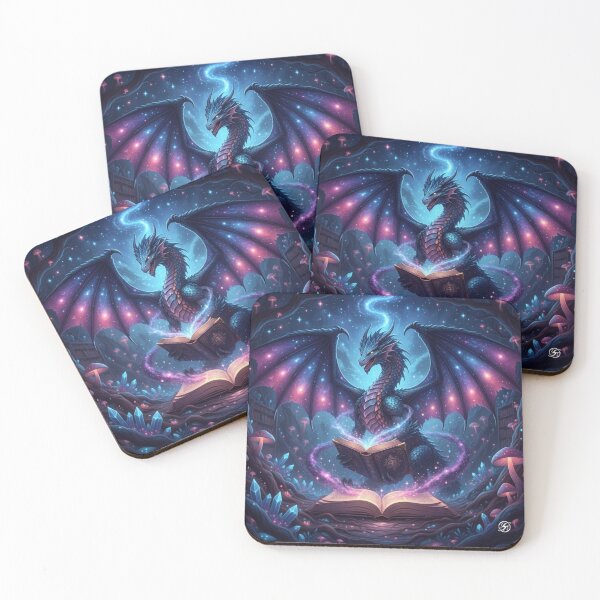 Item preview, The Star-Scale Guardian: Librarian of the Ethereal Grove designed and sold by El-Idioma-Bros.