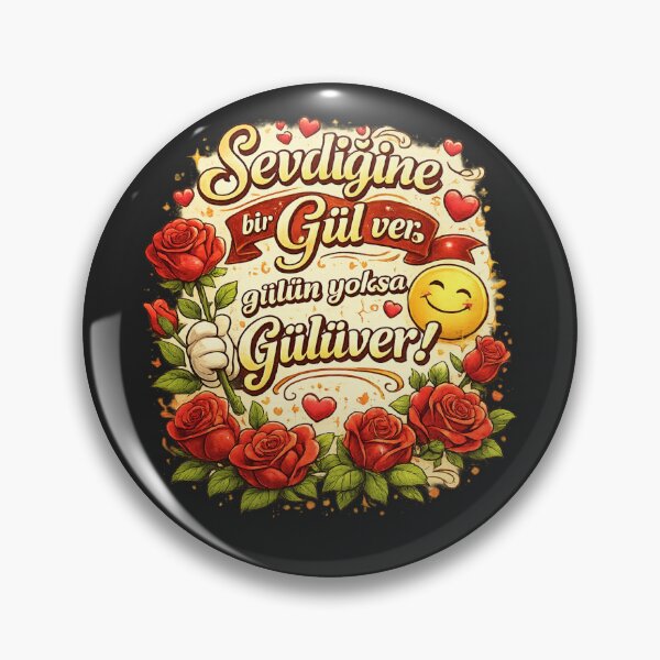 Item preview, Sevdiğine Bir Gül Ver Gülün Yoksa Gülüver Shirt – Turkish Romantic Quote Love Design designed and sold by MCdsgns.