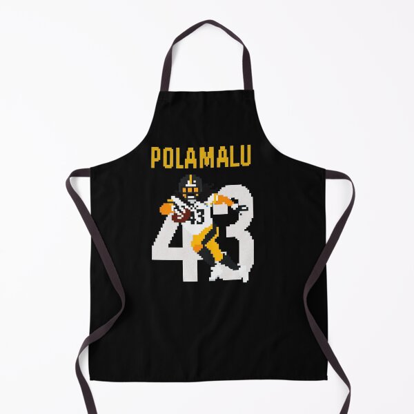 Item preview, Troy Polamalu 8-Bit Pixel Art – Steelers #43 designed and sold by TheArtOfCar.