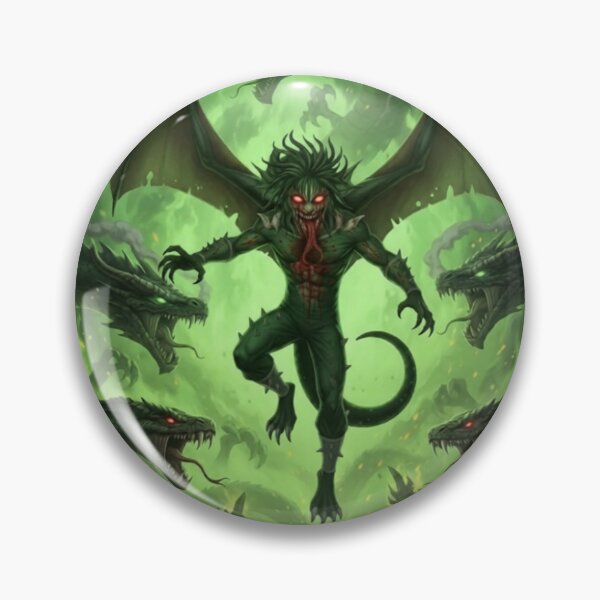 Artikelvorschau, Raptyle Revolution: Der heimtückische Drache | Eldritch Horror Art entworfen und verkauft von Raptilyan Creations | Apparel & Stickers.