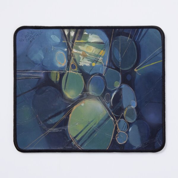 Item preview, Green Abstract - 1966 By Gebre Kristos Desta designed and sold by erinkavanagh.