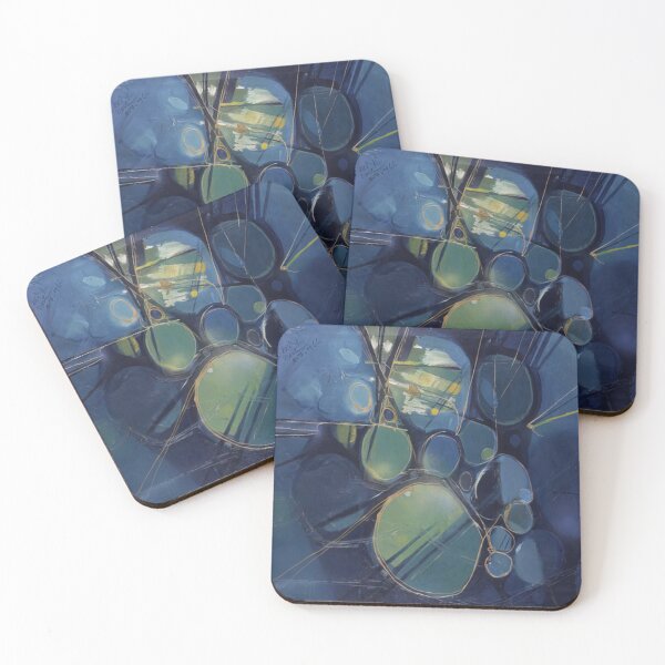 Item preview, Green Abstract - 1966 By Gebre Kristos Desta designed and sold by erinkavanagh.