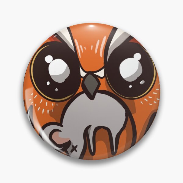 Item preview, Hangry Owl | Cute Hungry Bird Character designed and sold by Majka_heart.