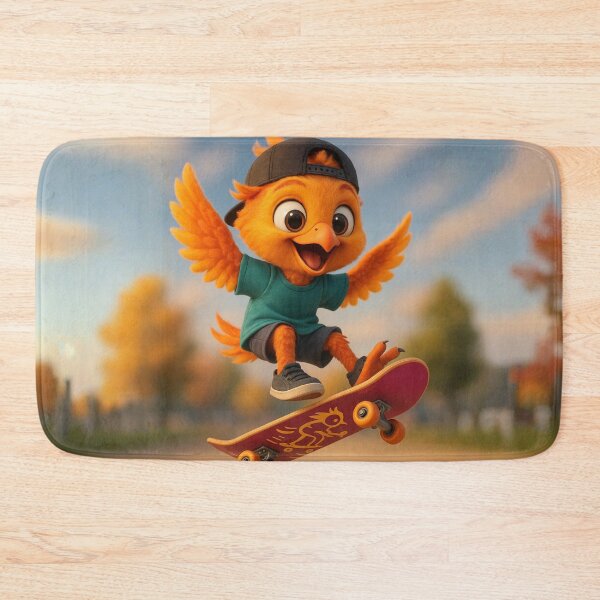Item preview, Skater Phoenix Boy designed and sold by Sillytoe.