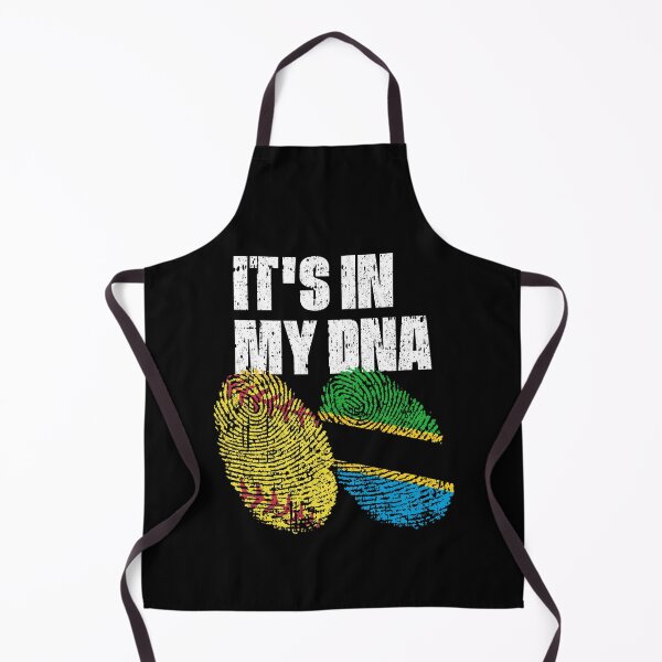 Item preview, IT'S IN MY DNA Softball - Tanzania Flag Fingerprint designed and sold by CosmoKitsch.