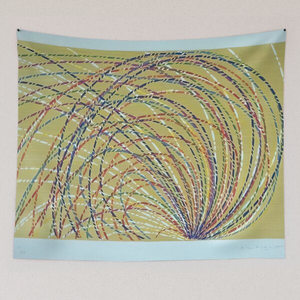 Item preview, Aurora - 1985 By Piero Dorazio designed and sold by erinkavanagh.