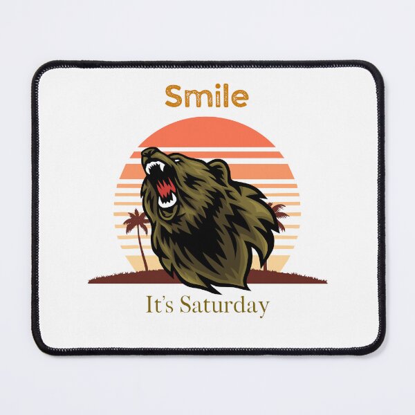 Item preview, Smile, it's Saturday! designed and sold by ErbilK.