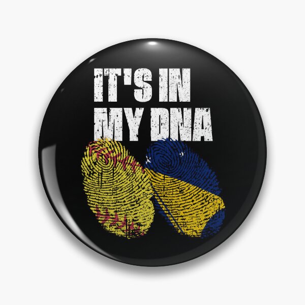 Item preview, IT'S IN MY DNA Softball - Tokelau Flag Fingerprint  designed and sold by CosmoKitsch.